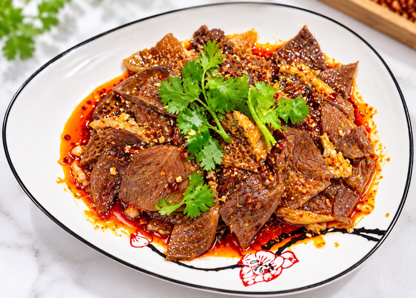 Spicy Beef Offal · 夫妻肺片