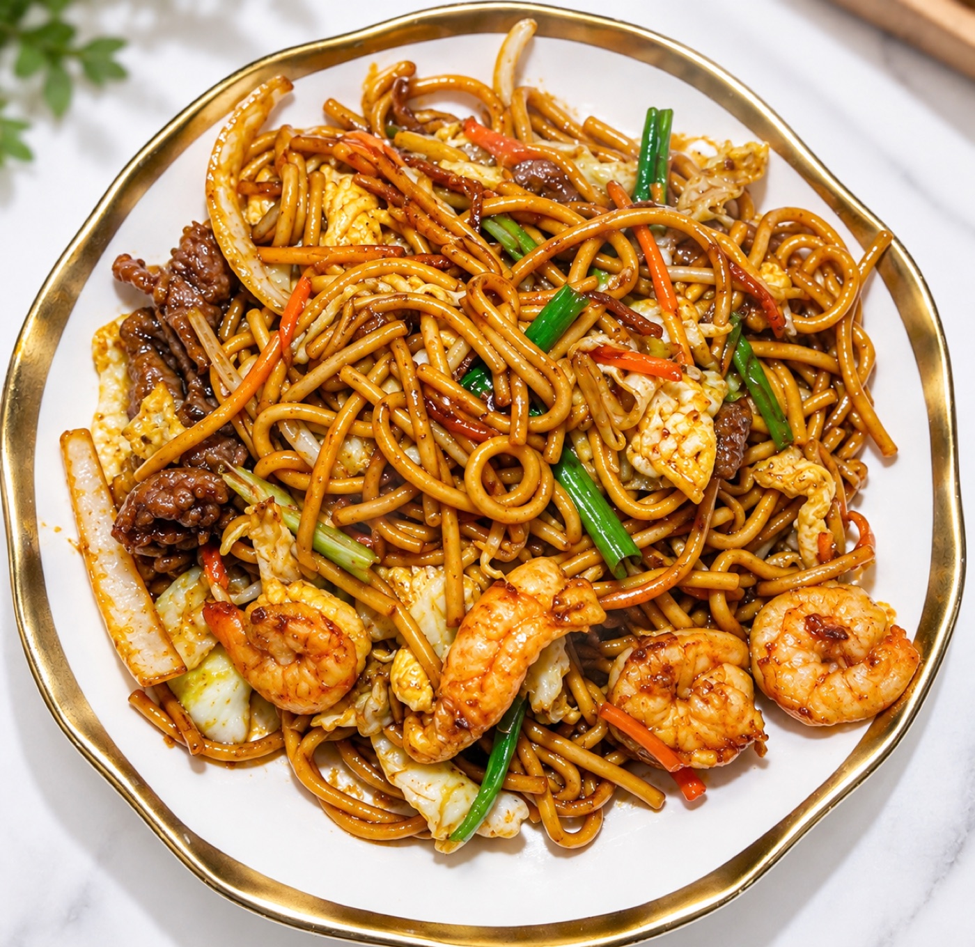 Combination Chow Mein · 综合炒面