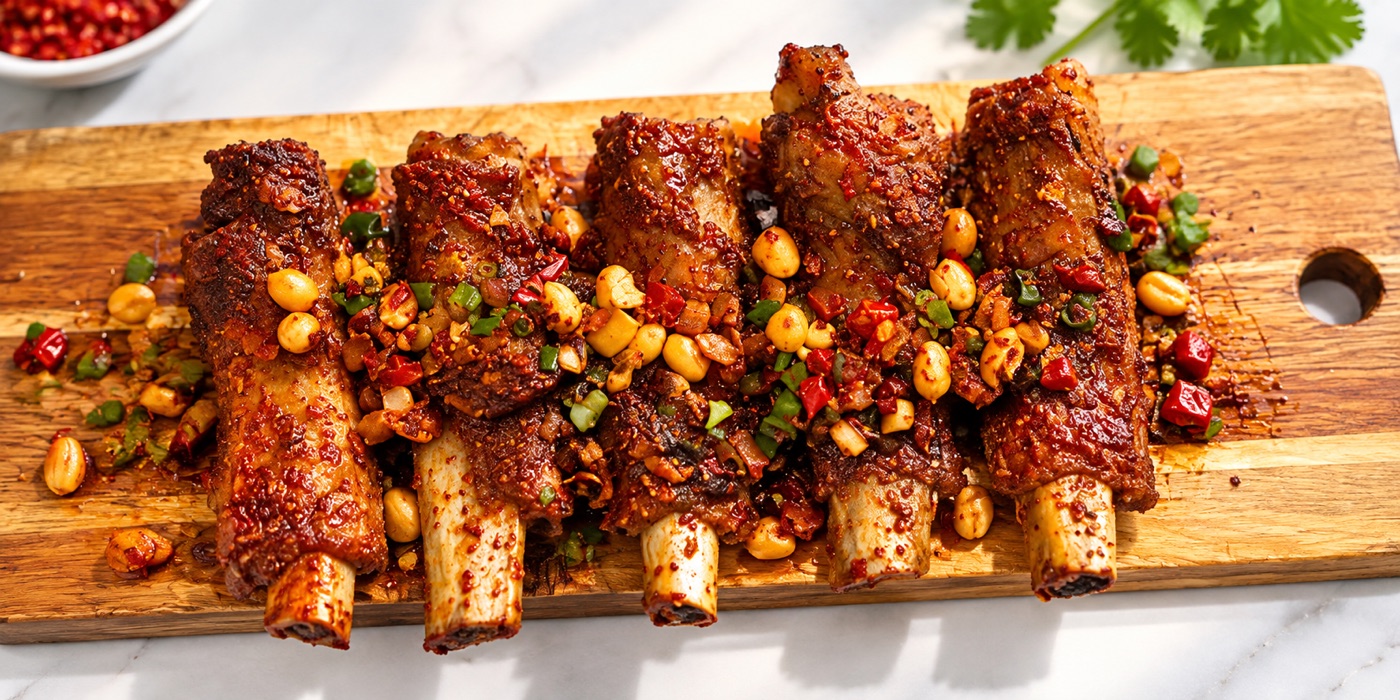 Smoked Pork Spareribs · 七里香排骨