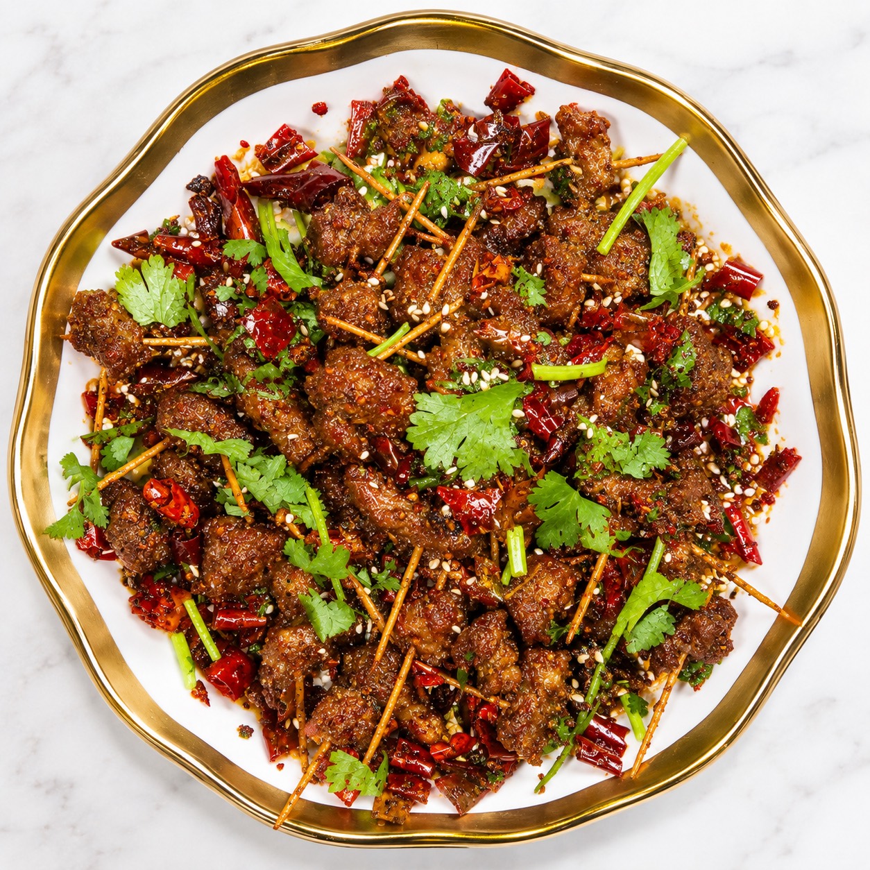 Toothpick Lamb · 牙签羊肉
